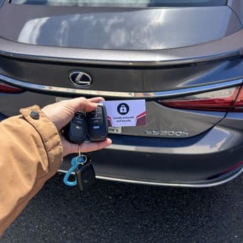 Duplicate Lexus keys after automotive locksmith service